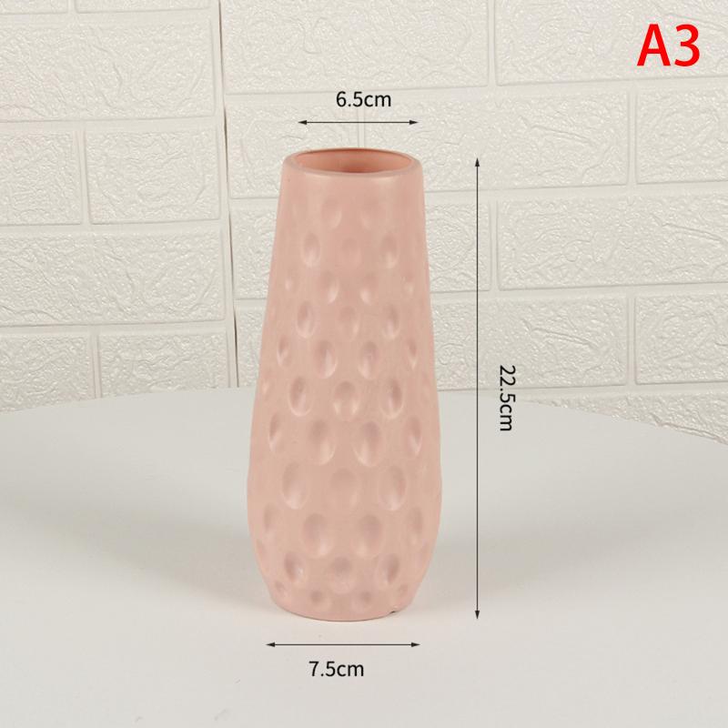 

[HGS]PP Vases Imitation Ceramic Flower Pot Nordic Decor Wedding Ramadan Outdoor Home Table DIY Gifts Bonsai Holiday Yard[HGS]
