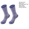 1 Pair Women Winter Socks Mid-tube Cotton Socks Elastic Rib Cuffs Socks for Hiking Sports Machine Washable Keep Warm Anti-slip Daily Stockings