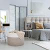 Cotton Rope Woven Basket - Foldable Wardrobe & Shelf Storage for Sundries