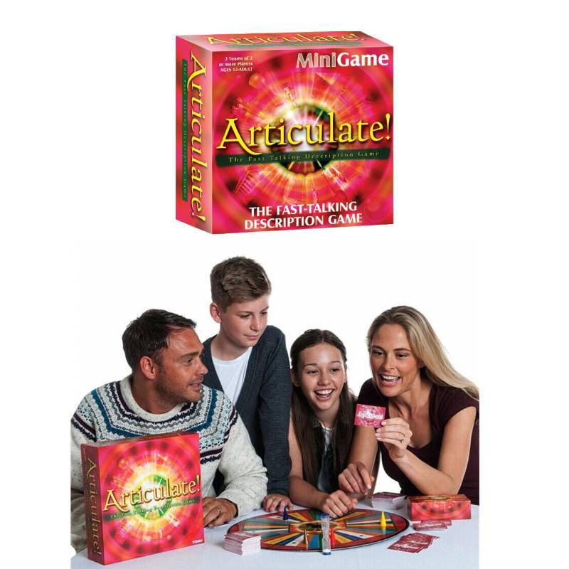 Articulate Board Game English Interactive Family Entertainment Toy For Kids And Adults
