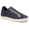 Coach Lowline Cow Split Leather Round Toe Lace-Up Low-Top Sneakers Men Sneakers Navy CU014-BHP