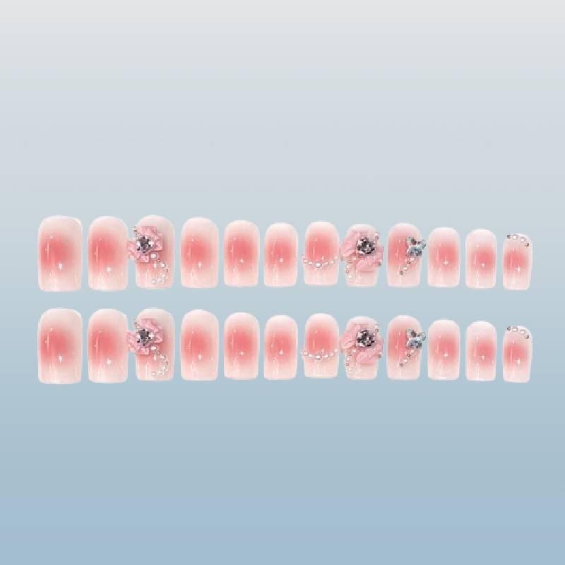 Nail Wear Handmade Fashion Cute Threedimensional Bow Exquisite Nail Patch Style