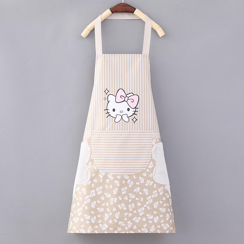 Waterproof Adult Half Apron - Oil-Proof, Dirty-Resistant, Wipable Kitchen Bib