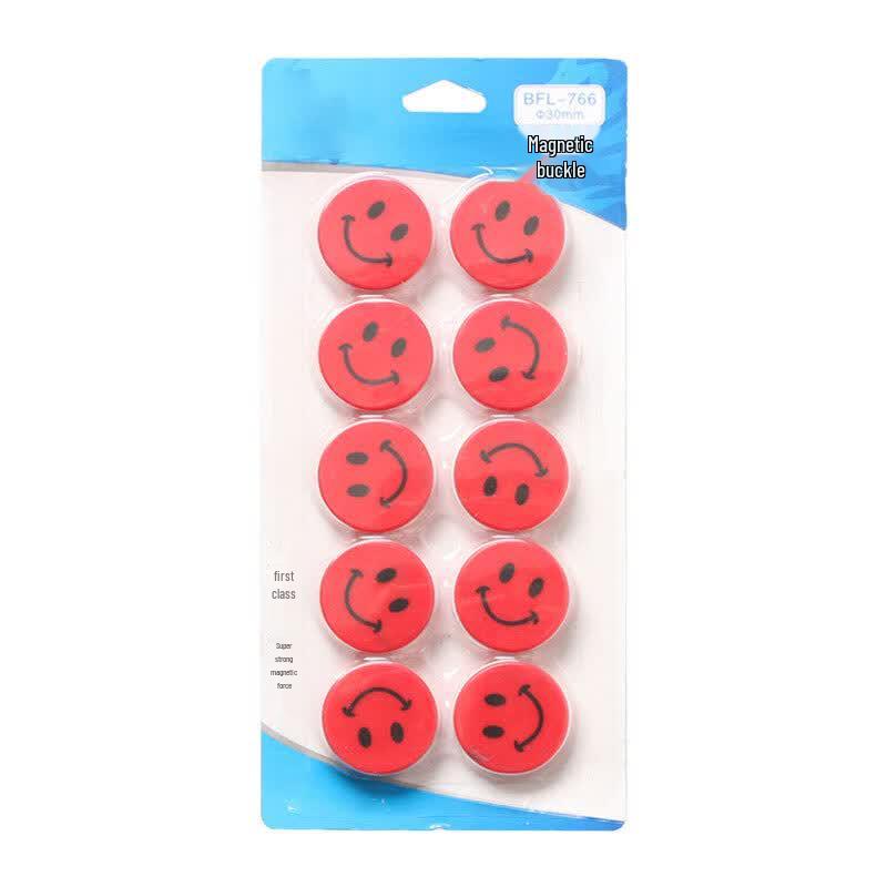 Smiley Face Whiteboard Magnets