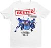 Busted Tour 2023 UK Music Band Pullover Men's Crewneck T Shirt Short Sleeve Top Unisex Pure Cotton Tee White