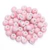 30pcs/lot Round Shape Ceramic Beads Colorful Loose Beads Spacer Beads For DIY Jewelry Making  Necklace Bracelet Accessories