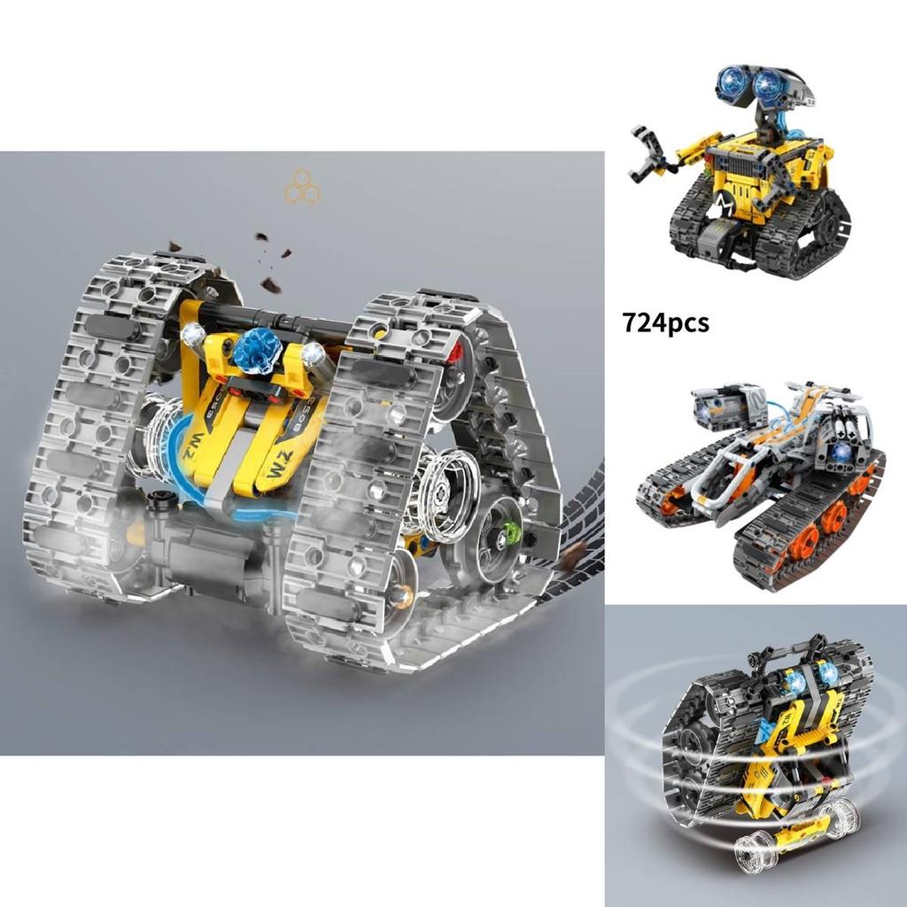 Diy Electric Remote Control Robot Blocks For Boys Children's Day Gift**
