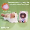 Plush Cat Adorable Toy Stuffed Doll With Sound For Kids Decorative Bedroom