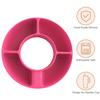 Silicone Tumbler Snack Bowl Reusable Snack Ring for 40 Oz Tumbler with Handle 4