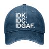 Unisex Fashion Embroidered Adjustable Baseball for Men Women Casual Outdoor Hat