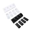 Controller Charger Station for Wii Remotes Controller Charger Dock Station with 4 Pack 2800mAh Recha