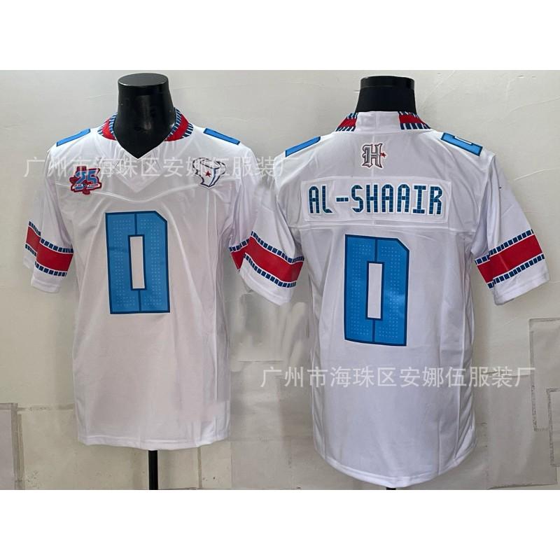 2026 Houston Texans Football Jersey 55 Short Sleeve Embroidered Sports Team Uniform