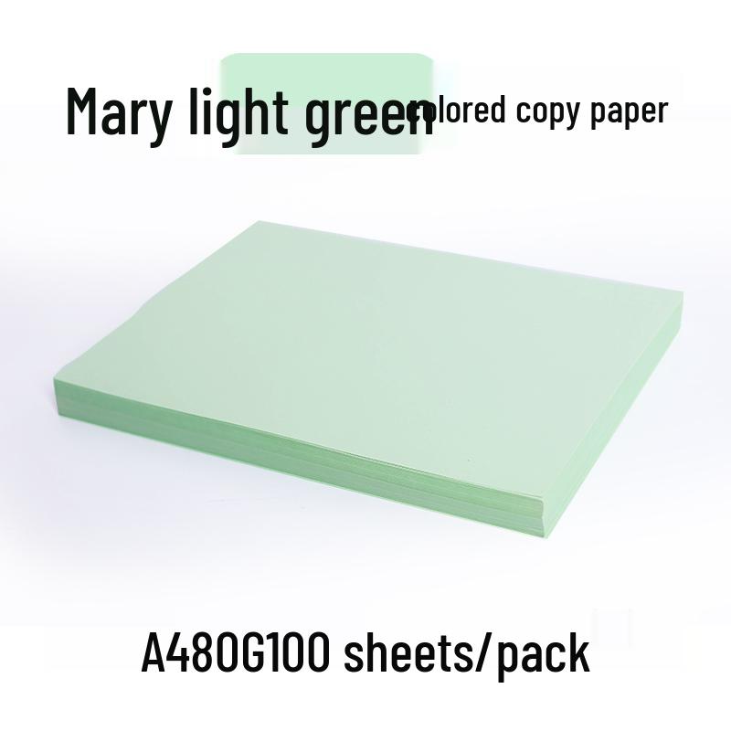 Color Copy Paper A4 80g 100 Sheets - Pink & Yellow for Crafting & Origami