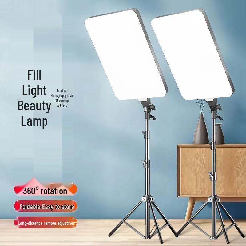 Panou profesional de lumină LED pentru streaming live și fotografie de interior