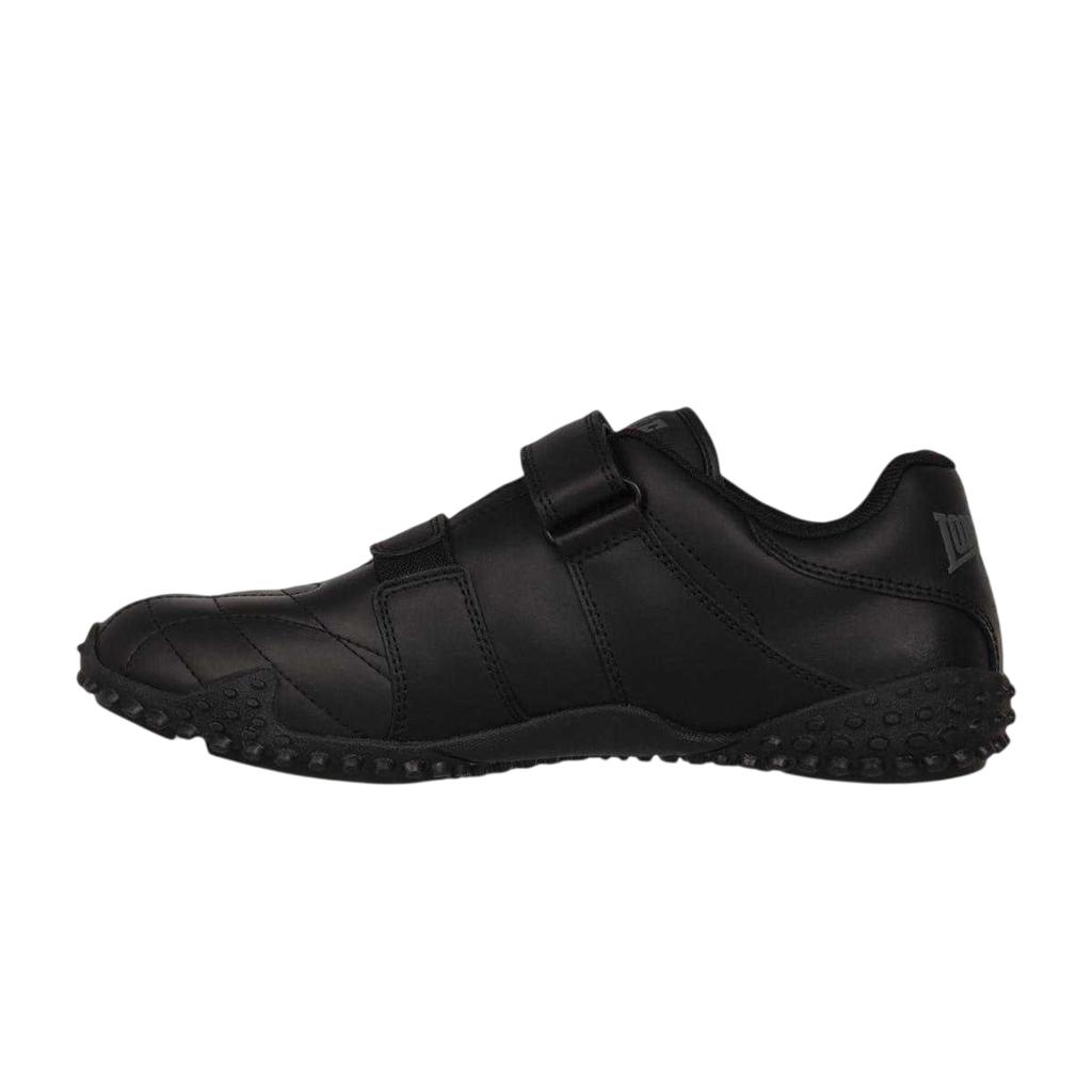 Lonsdale Childrens/Kids Fulham Leather Flat Trainers