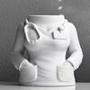 1pcs Nurse Shaped Pen Holder – White Coat Design, PLA Desktop Decoration, Medical Student & Worker Gift