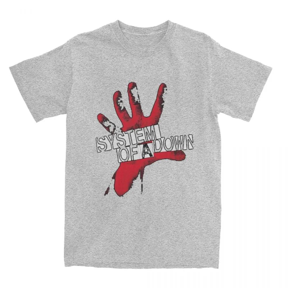 System of A Down T-Shirt Sommer Musikalisch Lustig Logo Geniale T-Shirts Hip Hop T-Shirt für Kurzarm Freizeit Oberteil Tees