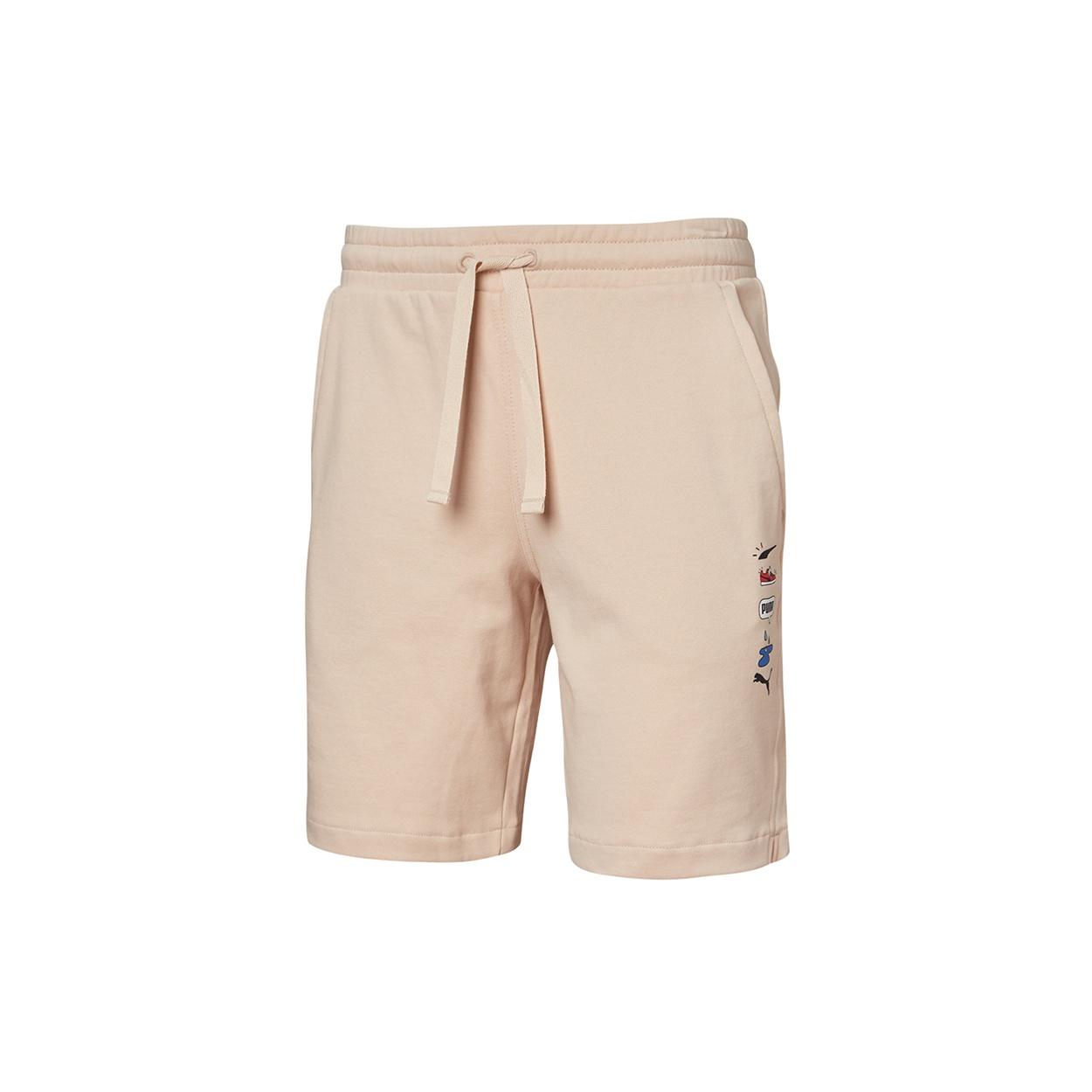 PUMA Awareness Cargo Woven Shorts Beige Black Men s 532036-68 XL