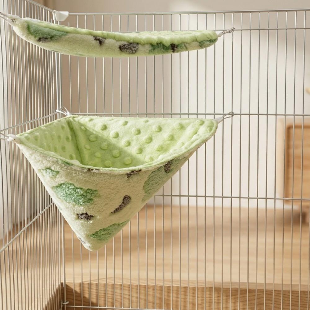 2Pcs/Set Comfort Sugar Glider Nest Flannel Velvet Hamster Cage Fashion Pet Hammock Pet Cage
