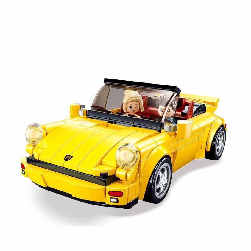 Porsche Bozi 930 Boys Building Blocks Model Toy by Xiao Luban Assembly