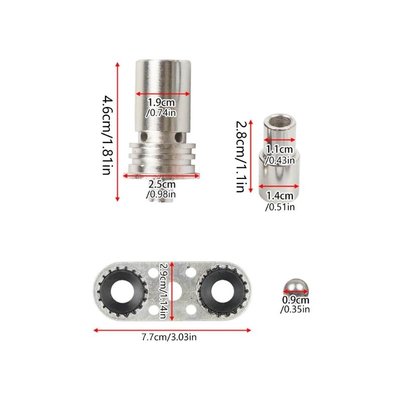 High Temperature Resistant Coolers Bypass Valves Leakproof for 6L80 6L90 8L90 Transmissions Upgrade STL010