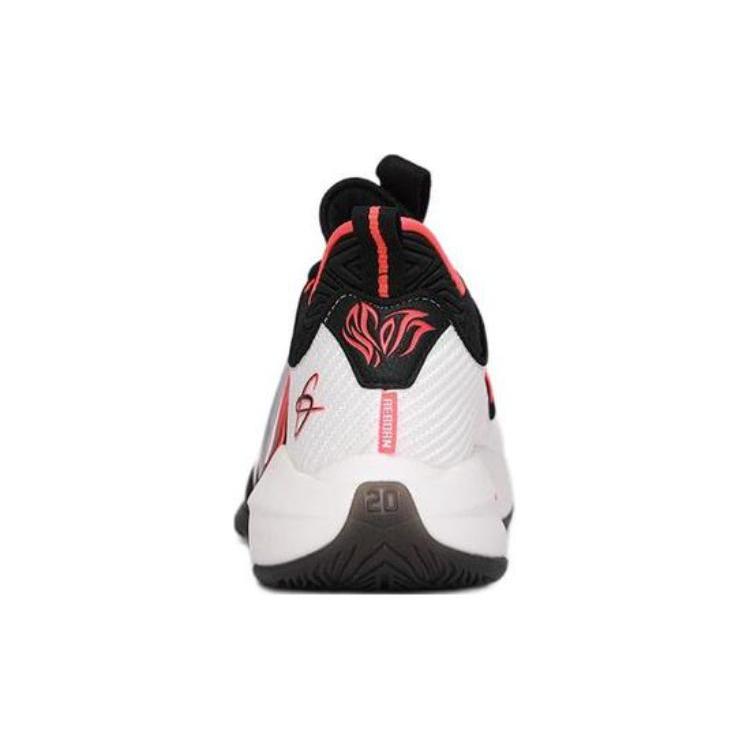 new Anta GH2 Gordon Hayward Cushioning Anti Slip And Wear Resistant Support Low Top Basketball Shoes Men's White Red