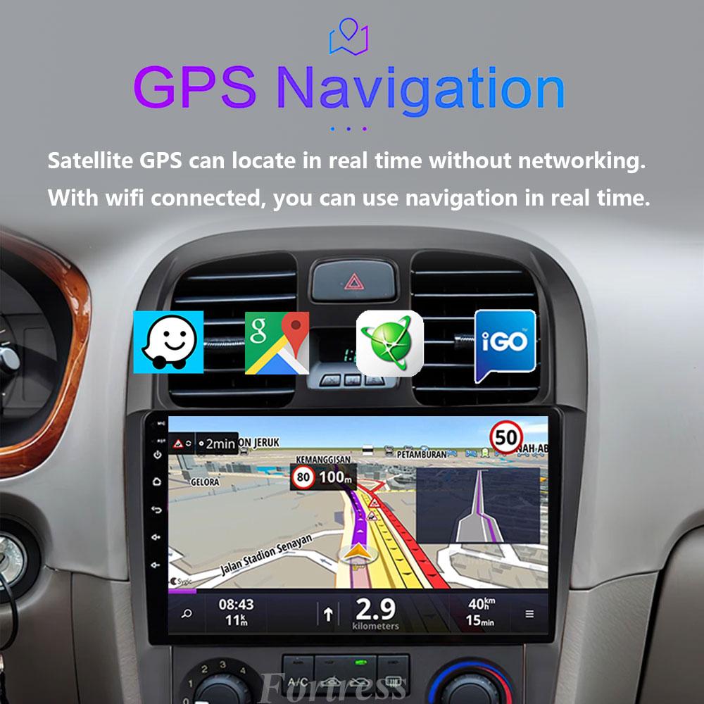 Android12 4G+WIFI For Hyundai Sonata 2003-2009 Car Radio Multimedia Video Player 2 Din Dvd Carplay GPS Autoraido