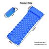 Outdoor Foot-Press Inflatable Camping Mat