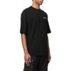 Off-White SS22 Printing Round Neck Short Sleeve Loose Fit Black Men's OMAA119S22JER0041001