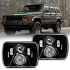 7 Inch Rectangle LED Headlights, 2 PCS 5x7 7x6 Inch Car Headlamps with High Low Beam, IP67 Protection, Plug and Play