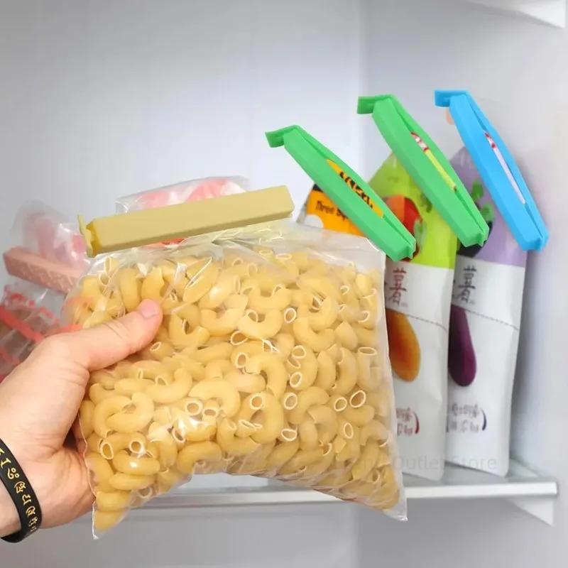 5/10/20pc Color Sealing Clip Moisture-proof Fresh-keeping Snack Bag Sealing Clip Portable Kitchen Storage Food Tool