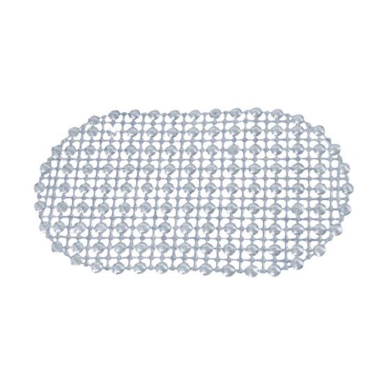 Protiskluzová podložka do vany s přísavkami, omyvatelná koupelnová předložka s drenážními otvory pro vanu, koupelnu, sprchový kout