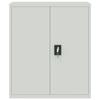 VidaXL Light Grey Filing Cabinet 90x40x105 Cm Steel 339737