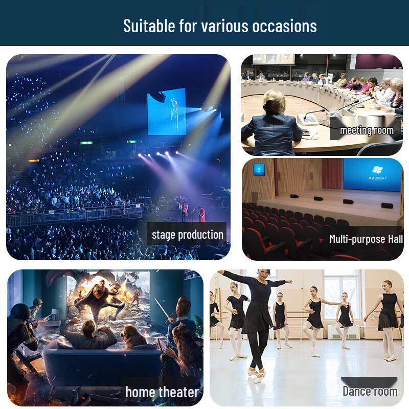HuiDu M15 Professional Stage Monitor Speaker (CN version)