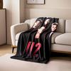 Band Poster Blanket with U2 for all seasons blanket lunch break throw gift