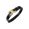 Celine TRIOMPH Leather Belt for Women  Black  2.5cm Wide