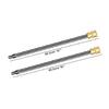 16 inch High Pressure Car Chassis Washer Under Body Cleaning Water Broom Brush Car Cleaner With 1/4 Connector 3 Wands Set