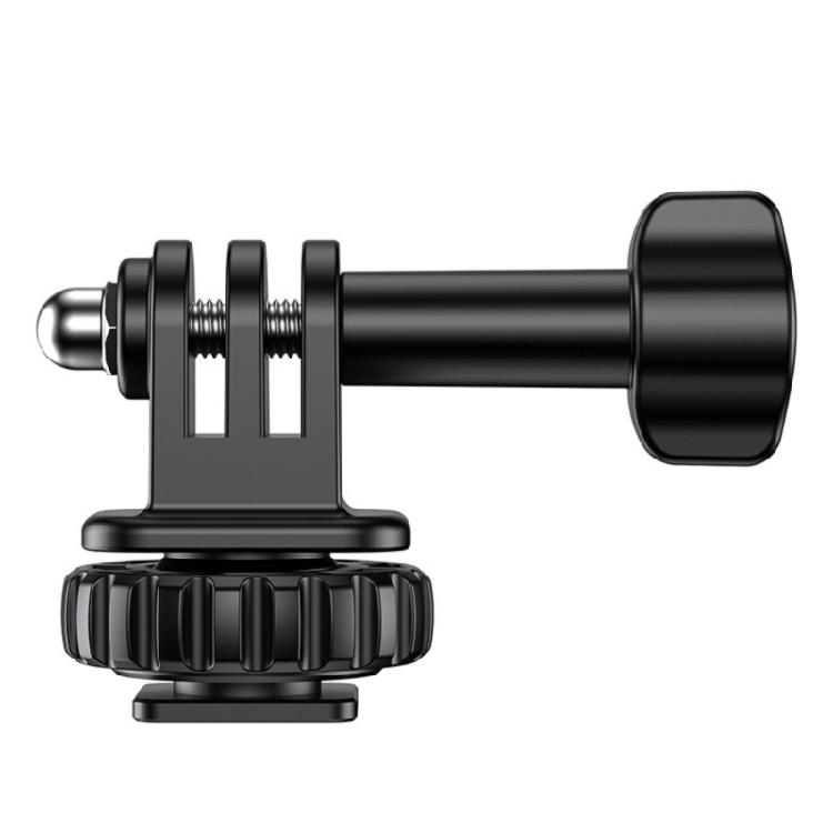 

Universal 1/4 Screw Hole Mount Adapter For Hero13/12/11 Action Cameras Compatible for Tripod Accessories Double Claw Mount 1