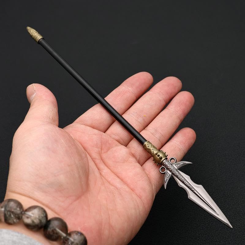 [Nekokamiyama] Romance of the Three Kingdoms: Xiahou Dun's Yuan Rang Spear, 22cm Long / Miniature Figure, Collector's Item, Decorative Item