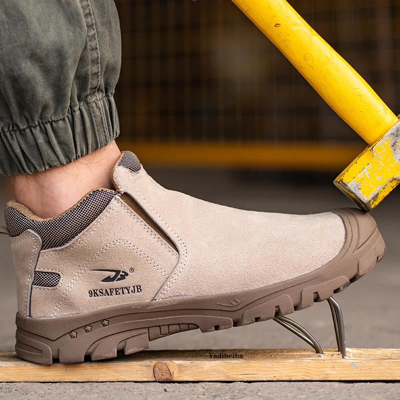 Plastic Toe Insulation Shoes 6KV Men Work Boots Puncture-Proof Indestructible Shoes Safety Boots Men Welder Insulated Work Shoes