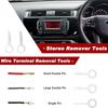 Auto Clip Pliers, 19 Pcs Trim Removal Tool Set, Fastener Terminal Remover With Plastic Pry Tools For Car Panel/Dash