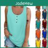 Summer Sleeveless Casual Women Solid Color O Neck T Shirt Tops Blouse