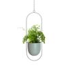 2026 New 10 Type Metal Hanging Flower Pot Nordic Chain Hanging Planter Basket Flower Vase for Home Garden Balcony Decoration
