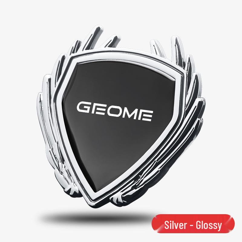 Geely Vision Dream Edition Metal Car Emblem Badge for Side, Trunk, and Window.