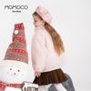 MOMOCO Mädchen Koreanischer Stil Kunstpelz Wintermantel
