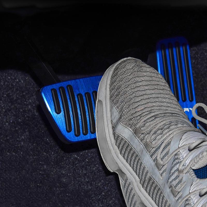 For Toyota Camry XV40 XV50 XV70 2006-2020 2021 2022 2023 2024 Car Accelerator Gas Brake Pedals Footrest Pedal Non Slip Pad Cover