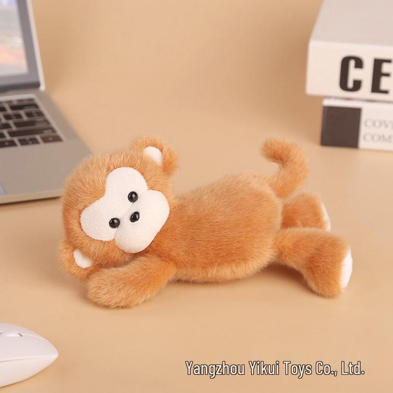 Animal Wrist Support Plush Toy Mouse Pad - Bear, Elephant, Dinosaur Office Ornament