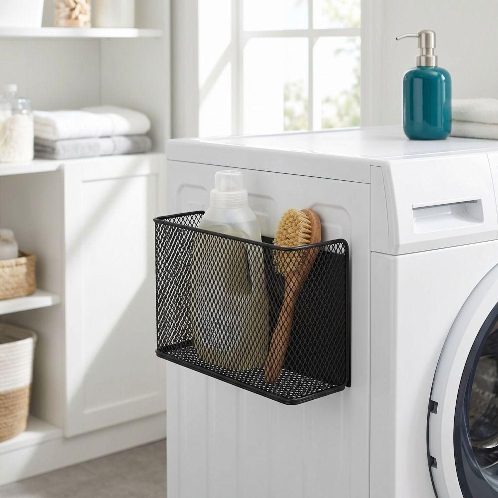 Ideal Magnetic Storage Rack Versatile Magnetic Container Storage Rack Organizer  Kitchen Use