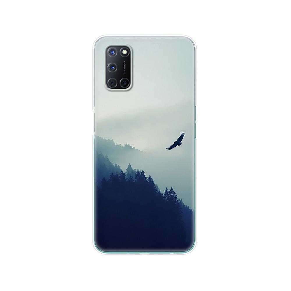 For OPPO A52 Case A92 A72 Case 6.5" Silicon Soft TPU Back Phone Cover For OPPO A 52 72 92 Case OPPOA92 OPPOA72 OPPOA52 Case Bag