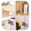 6Pcs Cabinet Hinge Repair Plate Kit Rust-Resistant Large Hinge Repair Board Door Hinge Repair Kit Plate with Mounting Screws